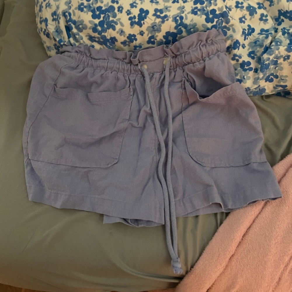 Purple shorts super fashionable